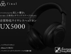 Final UX5000 Meluncur: Headphone Nirkabel Premium dengan LDAC, Peredam Bising Hibrida, dan Baterai 65 Jam