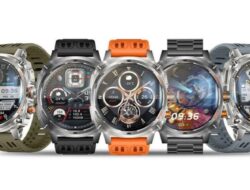 Smartwatch Tangguh Rogbid Titan V Hadir dengan Baterai 800mAh, Layar AMOLED, dan Senter Taktis