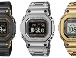 Casio Meluncurkan G-Shock GMW-BZ5000 Full Metal Terbaru dalam Warna Perak, Emas, dan Hitam