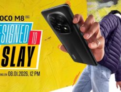 Poco M8 5G akan Hadir Januari Ini dengan Desain Ultra-ramping dan Tampilan Baru yang Segar