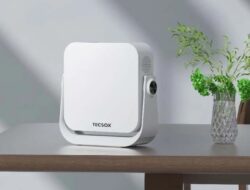 Proyektor TecSox AURA Diluncurkan: Proyektor Pintar Ringkas untuk Penggunaan di Rumah dan Portabel