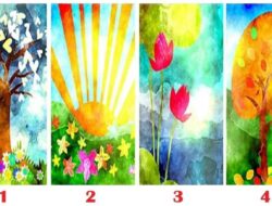 Tes Kepribadian: Lihat Empat Gambar Ini, Manakah yang Anda Kaitkan dengan Perasaan Bahagia?