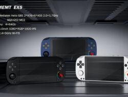 GameMT Luncurkan EX5, Konsol Genggam Android Retro yang Menyerupai PS Vita
