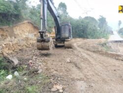 Penanganan Banjir dan Longsor di Sibolga Dipercepat, Akses Jalan Nasional Tarutung–Batas Taput/Tapteng Tembus 42 Km