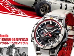 Jam Tangan Casio Edifice ECB-2300HR-1A Edisi Ulang Tahun Honda F1 Terdaftar Sebelum Peluncuran Maret
