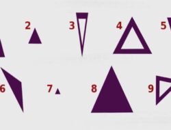 Tes Psikologi: Ungkap Banyak Hal tentang Pola Pikir Hidup Anda dengan Memilih Segitiga
