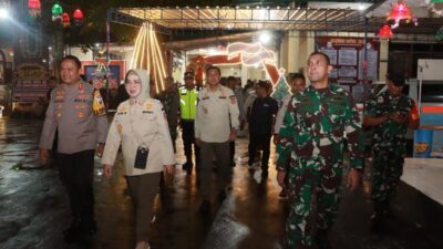 Bupati dan Forkopimda Sukoharjo Pantau Pospam dan Gereja, Pastikan Natal Aman dan Kondusif