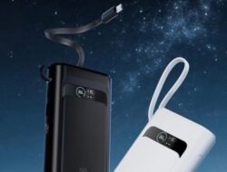 Power Bank Lenovo ThinkPlus Menawarkan Output 190W, Layar, dan Kabel Terintegrasi