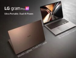 LG Memperkenalkan Laptop RTX 17 Inci Teringan di Dunia dengan Konstruksi Aerominum dan AI