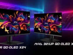 MSI Meluncurkan Dua Monitor Gaming QD-OLED 4K 32 Inci dengan Teknologi Tandem 5 Lapisan Menjelang CES 2026