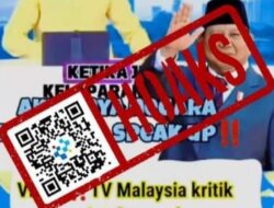 [HOAKS] Malaysia Sebut Pemerintahan Presiden Prabowo Seperti Penindasan Pemimpin Yahudi Zionis