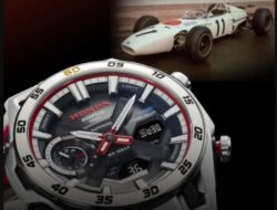 Casio Edifice ECB-2300HR-1A: Jam Tangan Edisi Ulang Tahun ke-60 Honda F1 Diluncurkan Secara Global Februari 2026