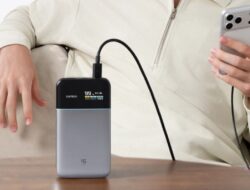 Power Bank Cuktech 15 Air Diluncurkan dengan Output 65W dan Layar Pintar