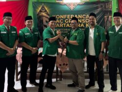 Aswin Prehastomo Pimpin GP Ansor Kartasura Sukoharjo Periode 2026-2029