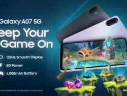 Samsung Galaxy A07 5G Dirilis dengan Layar 120Hz dan Daya Tahan Baterai yang