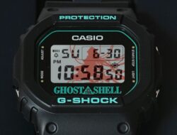 G-SHOCK Meluncurkan Ghost In The Shell DW-5600 yang Terinspirasi dari Film Anime Ikonik 1995