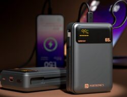 Power Bank Portronics Ignis 65 Diluncurkan dengan Pengisian Cepat USB-C PD 65W dan Baterai 20.000mAh