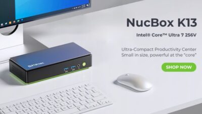 Gmktec Luncurkan PC Mini NucBox K13 dengan Intel Core Ultra 7 256V, Daya AI 115 TOPS dan USB4