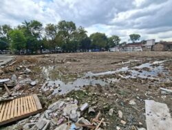 Lokasi Pembangunan Pusasera Alun-alun Sukoharjo Sudah Bersih, Diskopumdag Siapkan Lelang