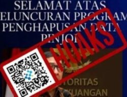 [HOAKS] Tautan Penghapusan Utang Pinjol dari OJK