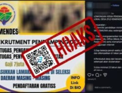 [HOAKS] Tautan untuk Mendaftar Seleksi Pendamping Desa 2026