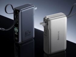Baseus EnerGeek GT 21 Menggabungkan Pengisi Daya dan Power Bank, Mengisi Daya 3 Perangkat Sekaligus