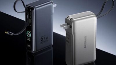 Baseus EnerGeek GT 21 Menggabungkan Pengisi Daya dan Power Bank, Mengisi Daya 3 Perangkat Sekaligus