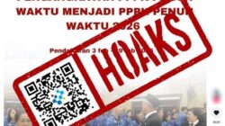 [HOAKS] Tautan Pendaftaran Pengangkatan PPPK Penuh Waktu 2026