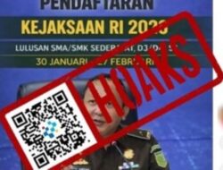 [HOAKS] Tautan Rekrutmen CPNS Kejaksaan RI 2026