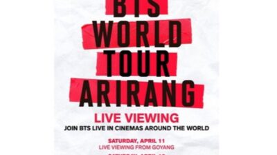 Konser BTS Bisa Disaksikan di Bioskop Seluruh Dunia, Ini Jadwalnya