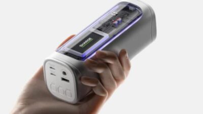 Power Bank Terbaru Sharge Dilengkapi Baterai 24.000mAh, Pengisian Daya 300W, dan Bodi Transparan