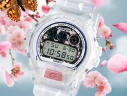 Casio Luncurkan Jam Tangan Kolaborasi G-Shock dengan ASSC yang Menampilkan Desain Bunga Transparan