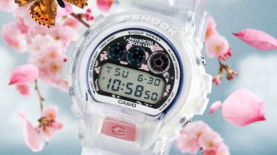 Casio Luncurkan Jam Tangan Kolaborasi G-Shock dengan ASSC yang Menampilkan Desain Bunga Transparan