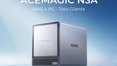 Acemagic Luncurkan PC Mini NAS N3A dengan 4+2 Slot Drive dan Ryzen 7 3750H