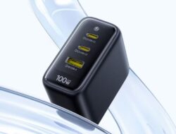 Baseus Luncurkan Charger GaN 100W Baru dengan Port 2C+1A, Mendukung Xiaomi HyperCharge 100W