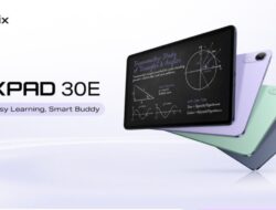 Tablet Infinix XPAD 30E 11 Inci, Prosesor Resmi MediaTek Helio G80 dengan Alat Pembelajaran AI dan Baterai 7000mAh