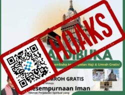 [HOAKS] Undian Umrah dan Haji Gratis 2026 dari Kementerian Agama