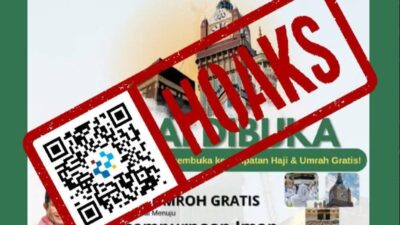 [HOAKS] Undian Umrah dan Haji Gratis 2026 dari Kementerian Agama