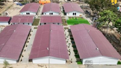 Jelang Lebaran, Pembangunan 1.301 Rumah Hunian Modular di Sumatera Dikebut