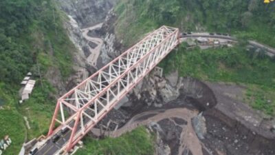 Jembatan Besuk Kobokan Ruas Lumajang–Malang Jadi Fokus Kementerian PU Pascaerupsi Gunung Semeru