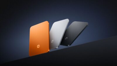 Power Bank Magnetik Ultra Tipis Xiaomi 5000mAh Kini Tersedia di Pasar Baru dengan Warna Oranye dan Hitam