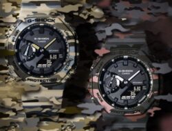 Jam Tangan Casio G-Shock 2100 Camouflage Baru Hadir dengan Carbon Core Guard dan Ketahanan Air 200m