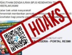 [HOAKS] Tautan Pendaftaran Pemutihan Denda Iuran BPJS Kesehatan 2026