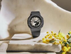 Casio G-Shock GMA-P2126W-8A Diluncurkan dengan Sentuhan Monokrom Minimalis dan Aksen Emas