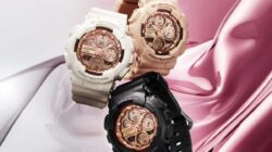 Casio Memperkenalkan Model G-Shock GMA-S140PG Baru dengan Aksen Emas Merah Muda Metalik