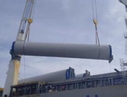 Pelabuhan Ciwandan Mampu Tangani “Oversized Cargo, Tangani Ekspor Perdana Wind Mill Tower ke Kanada