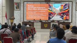Terkait Pembangunan Pujasera, Pemkab Sukoharjo Kumpulkan PKL Alun-alun
