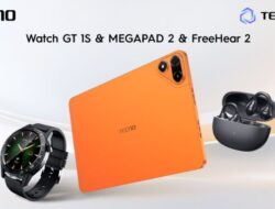 Tecno Megapad 2, Watch GT 1S, dan FreeHear 2 Resmi Diluncurkan dengan Platform OneLeap