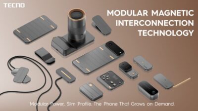 Tecno Memperkenalkan Konsep Ponsel Full-Metal, Ultra-Tipis, dan Berbasis Pencahayaan di MWC 2026