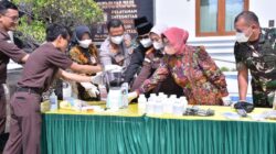 Berkekuatan Hukum tetap, Sabu Setengah Kilogram Dimusnahkan Kejari Sukoharjo